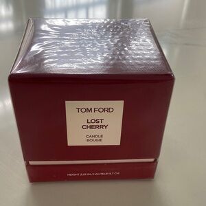 Tom Ford Lost Cherry Candle in Deep Red